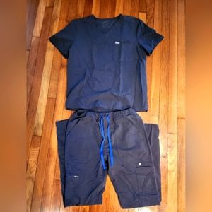 Figs Grey Scrubs Size Large